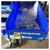 Bolt bin containing assorted hardware and bolts/Mi