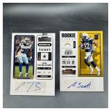 Victor Dimukeje Rookie Autograph Football Card