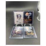 Lot of (4) 2025 Custom Case Hit Style Cards