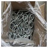 Large box of 3/8-inch eye bolts. See photos.