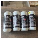 Four cans of PFC First Class protective lubricant