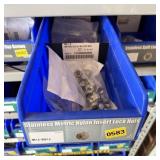 Bolt bin containing assorted hardware and bolts/Mi