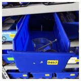 Bolt bin containing assorted hardware and bolts/Mi