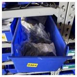 Bolt bin containing assorted hardware and bolts/Mi