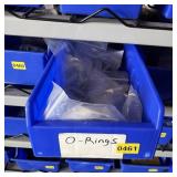 Bolt bin containing assorted hardware and bolts/Mi