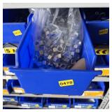 Bolt bin containing assorted hardware and bolts/Mi