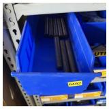 Bolt bin containing assorted hardware and bolts/Mi
