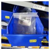 Bolt bin containing assorted hardware and bolts/Mi