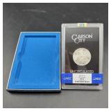 1881-CC GSA Hoard Morgan Silver Dollar  Graded MS