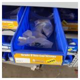 Bolt bin containing assorted hardware and bolts/Mi