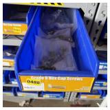 Bolt bin containing assorted hardware and bolts/Mi