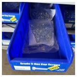 Bolt bin containing assorted hardware and bolts/Mi