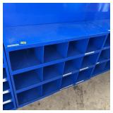 12-compartment Fastenal bolt bin. See photos.