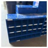 24-compartment Fastenal bolt bin. See photos.