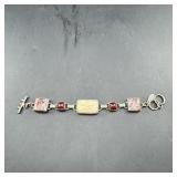 Sterling Silver Moon Goddess Bracelet  33.6g / Ap