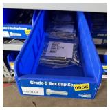 Bolt bin containing assorted hardware and bolts/Mi