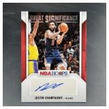 Justin Champagnie Great Significance Basketball Au