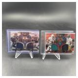 Two 2025 Select Multiverse Patch Football Cards