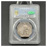 Norse Silver Medal/Coin  Graded MS65