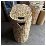 Wicker Hamper Basket. See Photos.
