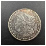 1884-CC Morgan Silver Dollar