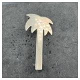 Taxco Sterling Silver Palm Tree Pin/Pendant  9.2g