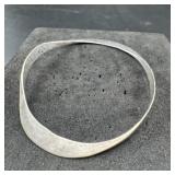 Sterling Silver Bangle Bracelet  9g / Approx. 0.3