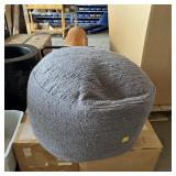 Approximately 24-inch cushion foot rest stool. See