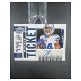 2025 Jaydon Blue Rookie Ticket Autograph Football