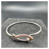 Sterling Silver Bracelet  13.9g / Approx. 0.49 oz