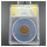 1914-D Lincoln Wheat Cent  Graded F15