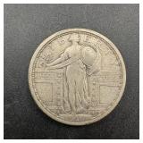 1917 Type 1 Standing Liberty Silver Quarter