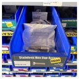 Bolt bin containing assorted hardware and bolts/Mi