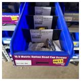 Bolt bin containing assorted hardware and bolts/Mi