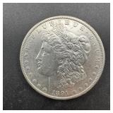 1891-CC Morgan Silver Dollar