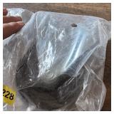 4-inch caster wheel. See photos.