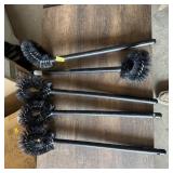 Six toilet bowl brushes. See photos.