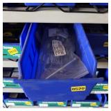 Bolt bin containing assorted hardware and bolts/Mi