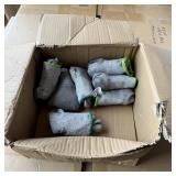 Box of rubber-coated work gloves. See photos.