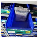 Bolt bin containing assorted hardware and bolts/Mi