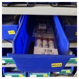 Bolt bin containing assorted hardware and bolts/Mi