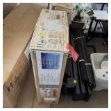 Two-pack of cushioned counter stools. See photos.