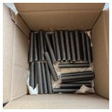 1/2-inch or 3/4-inch x 5-inch threaded rod. See ph
