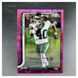 2026 Topps Chrome Donovan Edwards Rookie Autograph