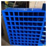 72-compartment Fastenal bolt bin. See photos.