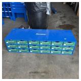 12-compartment Fastenal Bolt Bin, Approximately 20