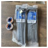 Approximately 200 11-inch zip ties with Pro-Fitter