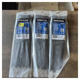 Approximately 300 11-inch zip ties. See photos.