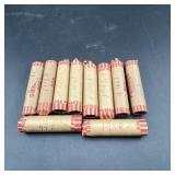 (10 Times The Bid) Roll Of Wheat Cents