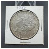 1886 Morgan Silver Dollar